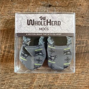 Infant Angus Cattle Moccasins